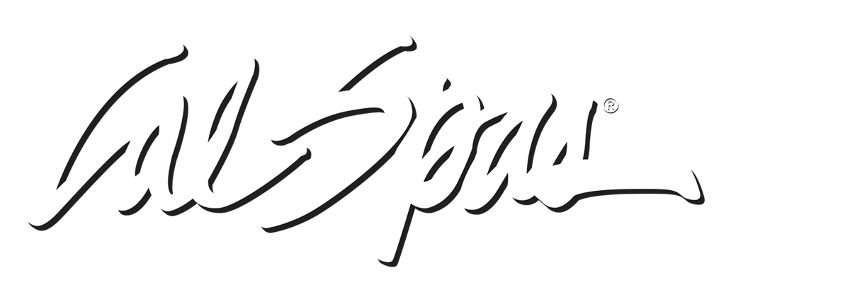 Calspas White logo hot tubs spas for sale Ellisville
